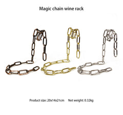 Magic Iron Chain vinflaskhållare