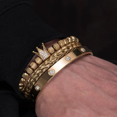 romerska diamantarmband